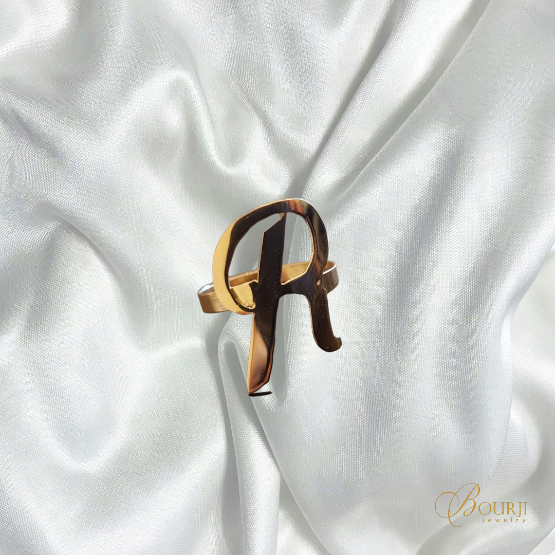 Letter "R" Ring